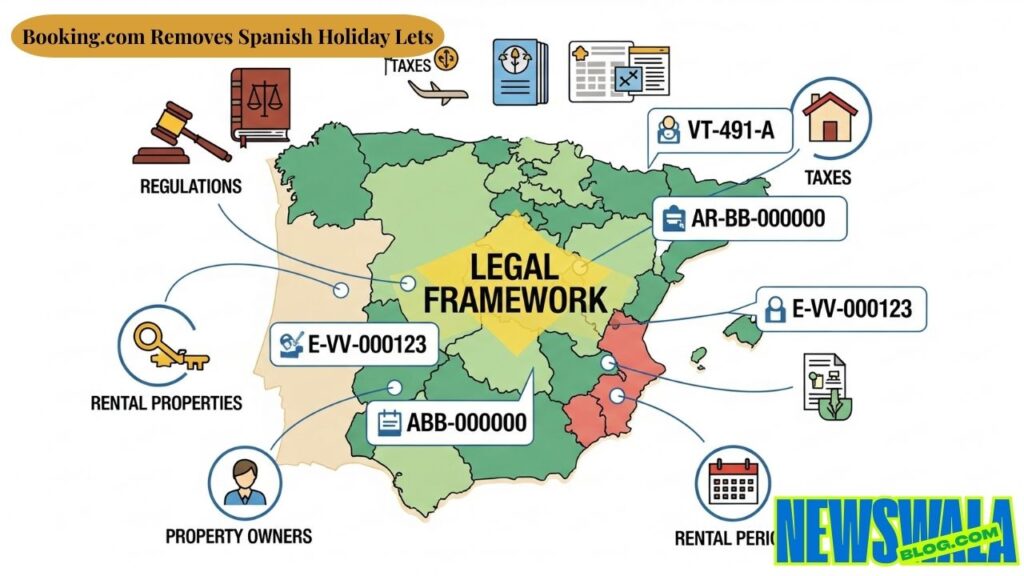 Booking.com Removes Spanish Holiday Lets
