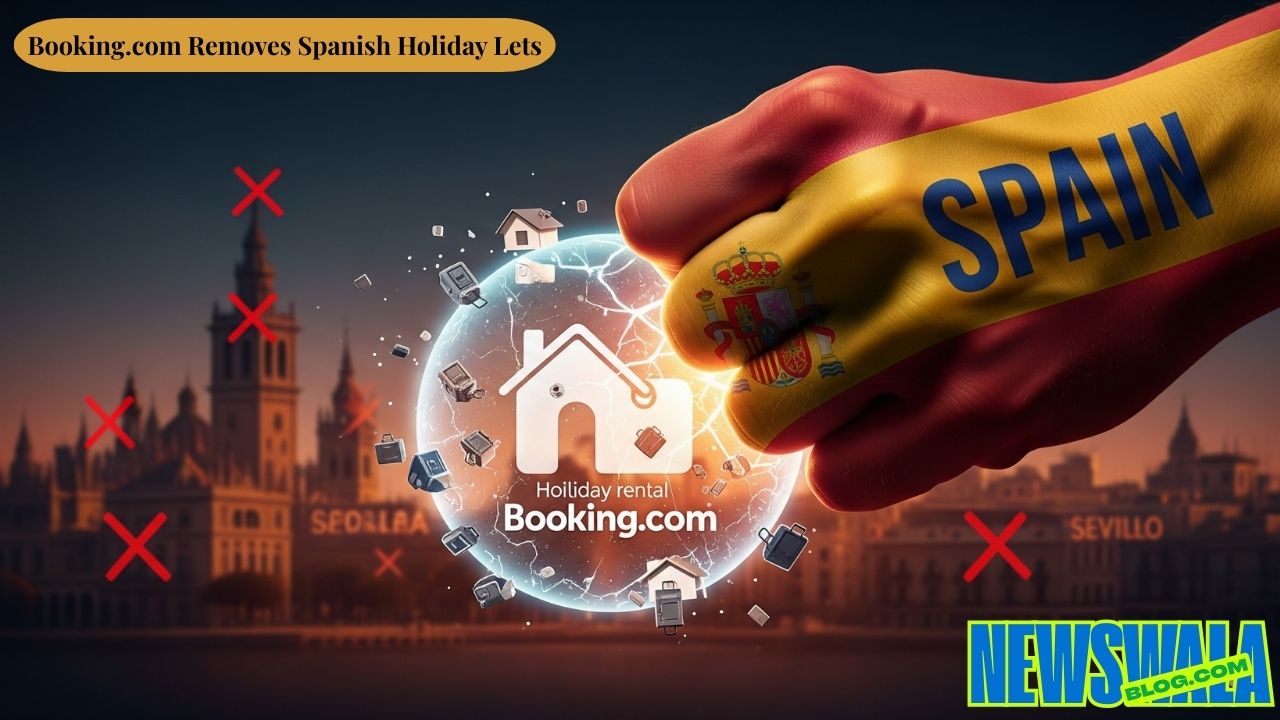 Booking.com Removes Spanish Holiday Lets