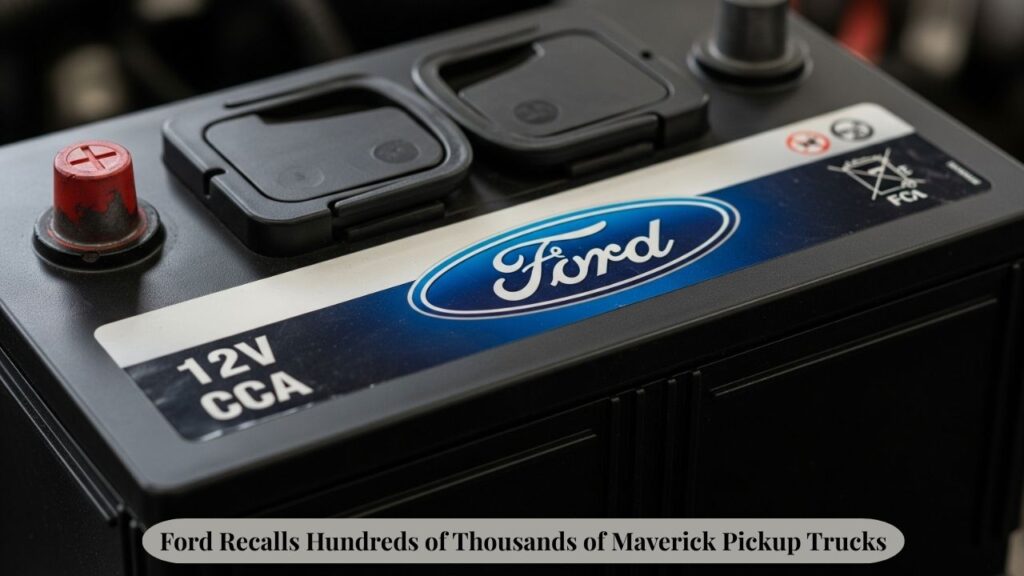 ford recalls hundreds of thousands of maverick pickup trucks