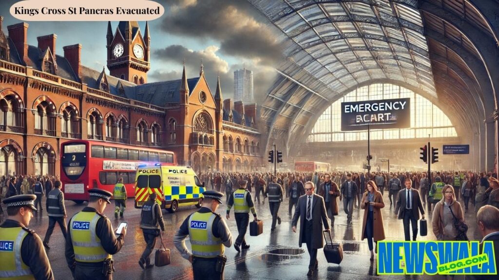 Kings Cross St Pancras Evacuated