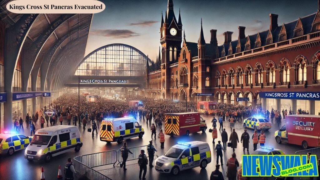 Kings Cross St Pancras Evacuated