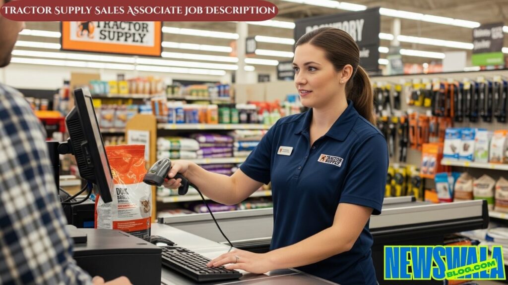Tractor Supply Sales Associate Job Description
