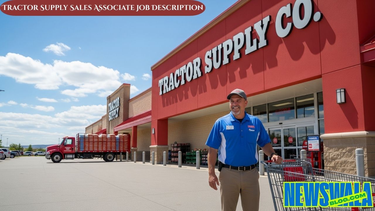 Tractor Supply Sales Associate Job Description
