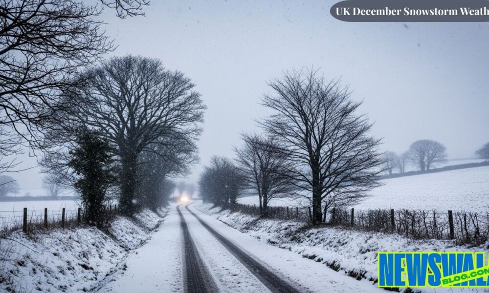 UK December Snowstorm Weather
