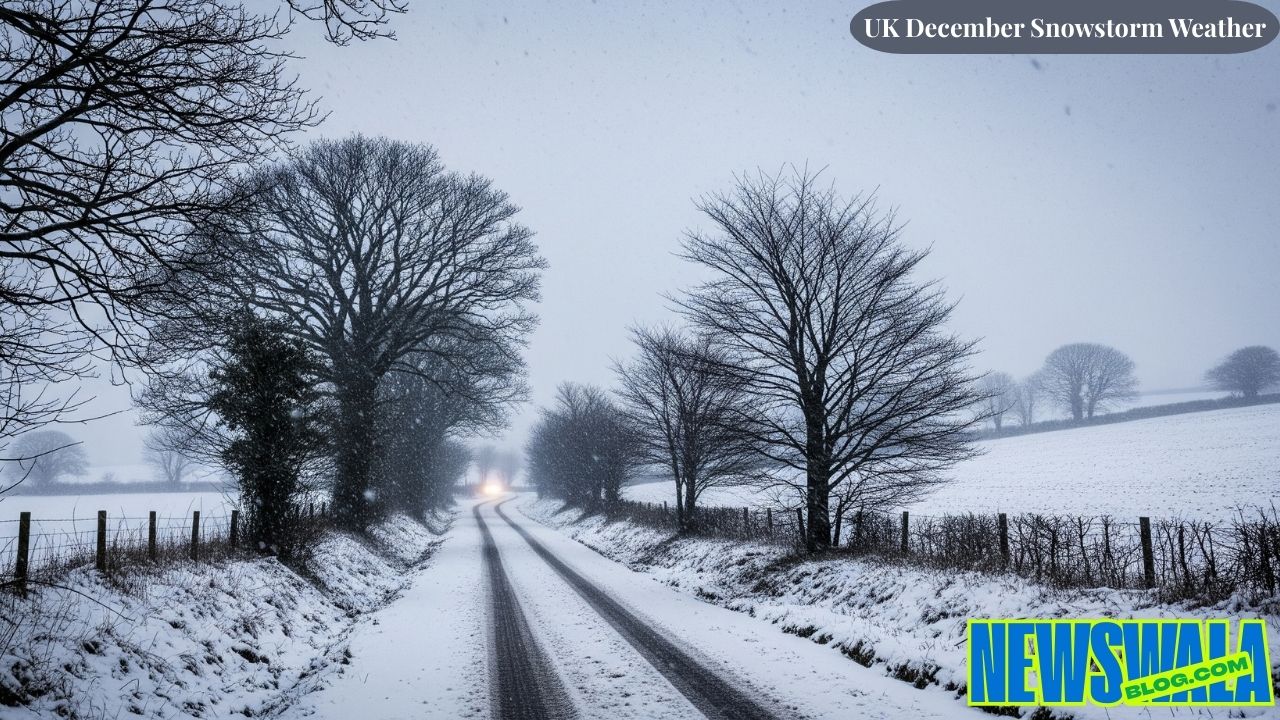UK December Snowstorm Weather
