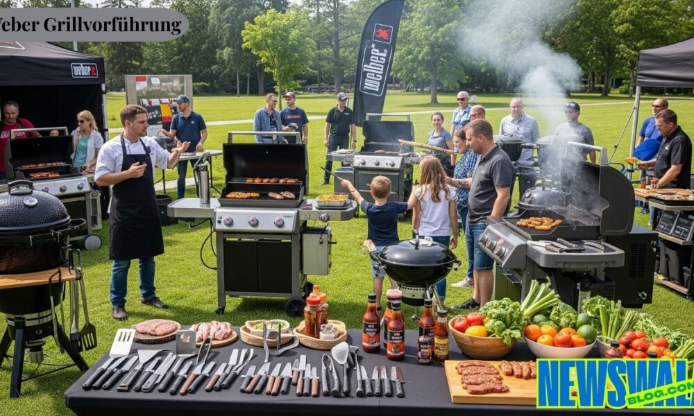 Weber Grillvorführung