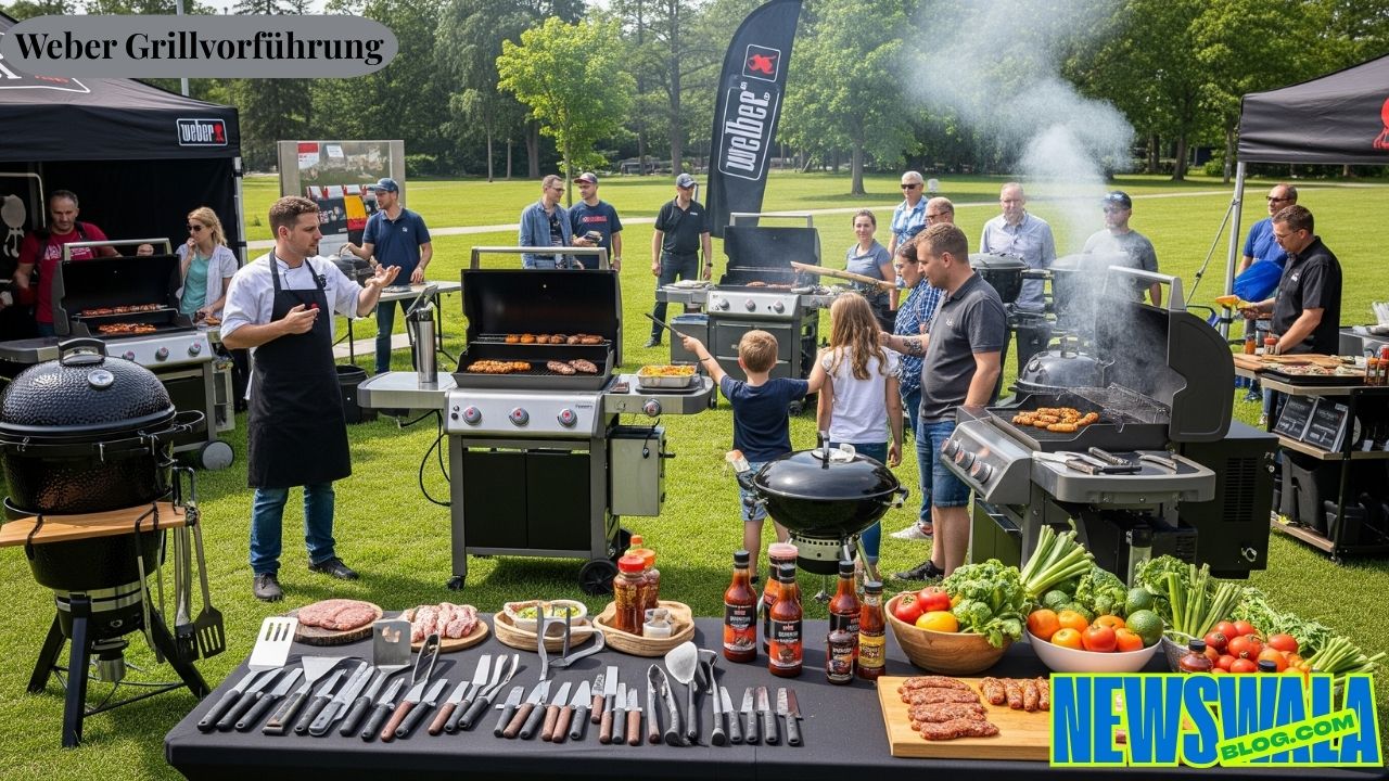 Weber Grillvorführung