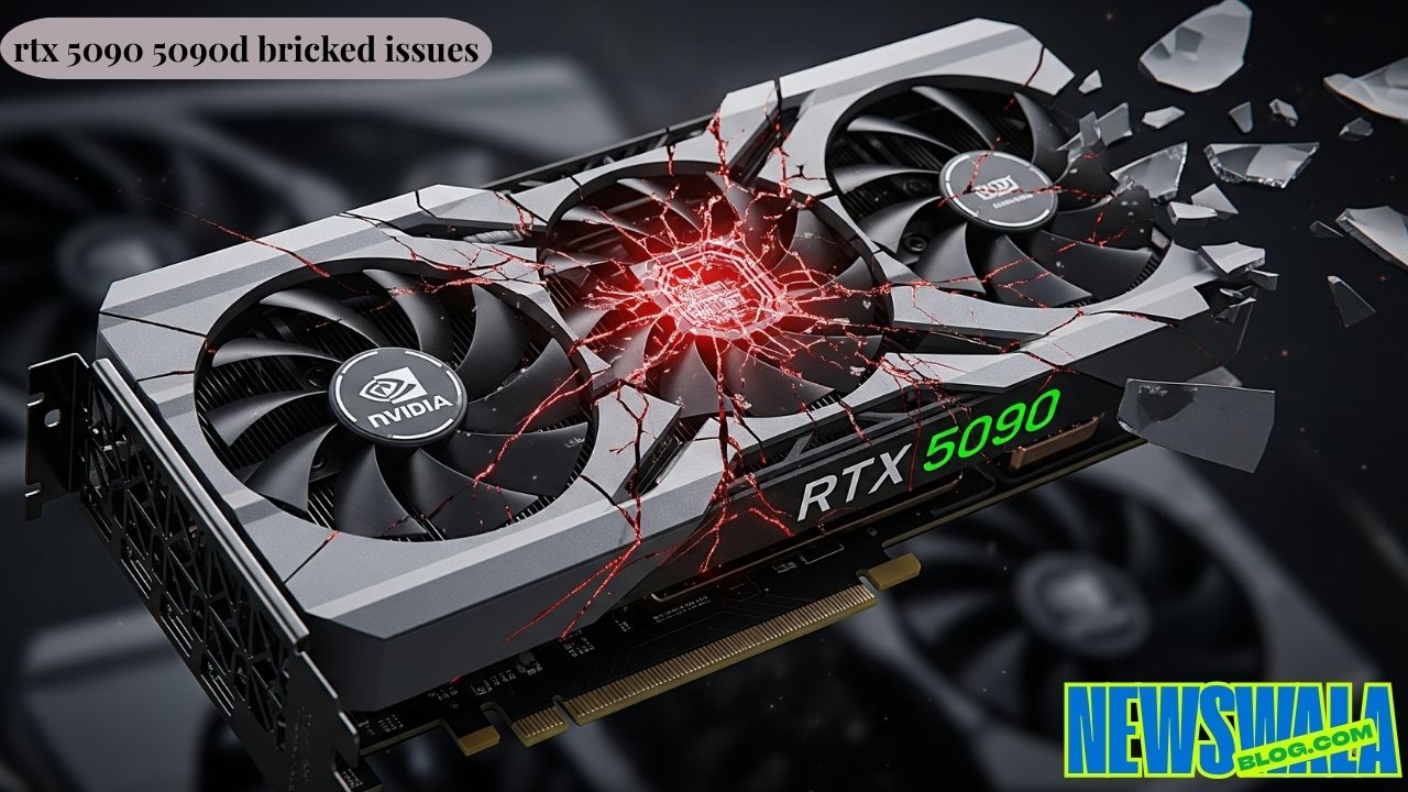 rtx 5090 5090d bricked issues