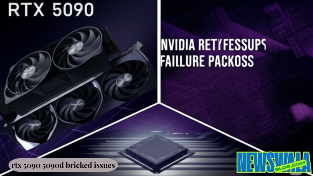 rtx 5090 5090d bricked issues