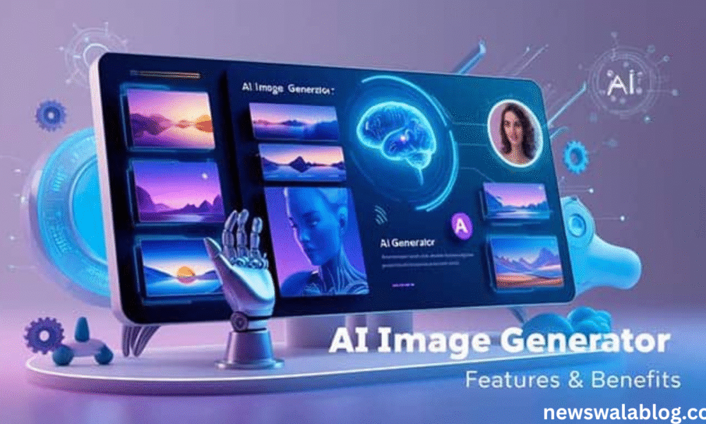 AI image generator features and benefits.