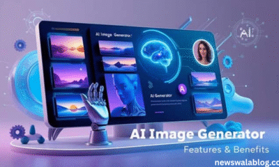 AI image generator features and benefits.